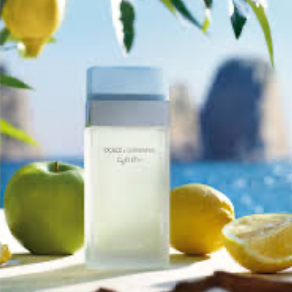 Dolce & Gabbana Bottle in Pale Blue and Clear Frost